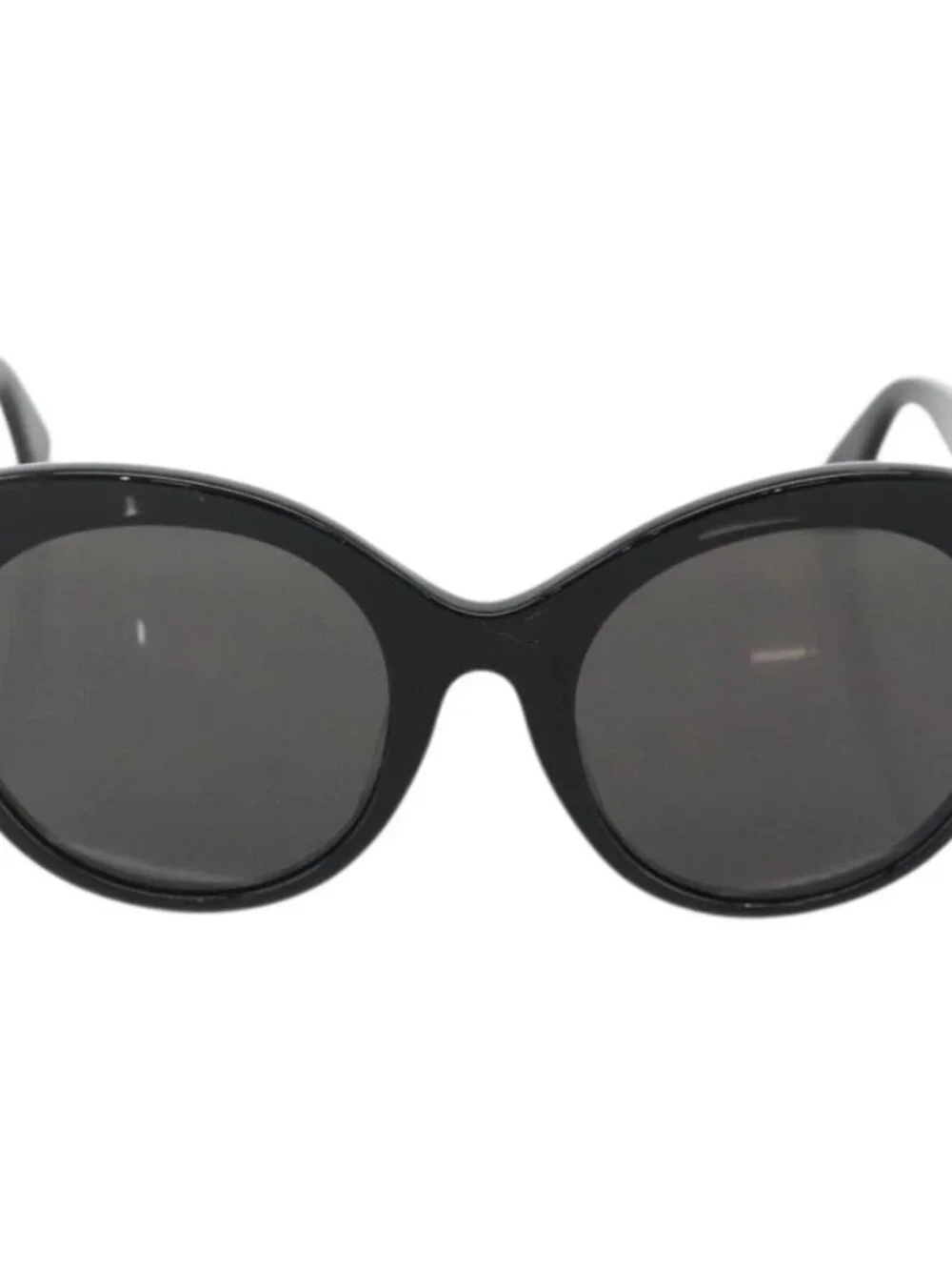 GUCCI Sunglasses plastic Black Auth bs34418